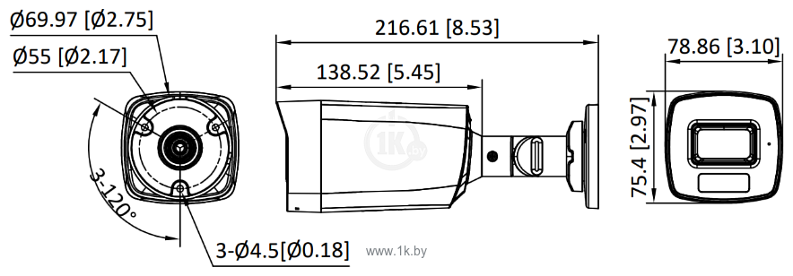 Фотографии HiLook THC-B229-LS (3.6 мм)