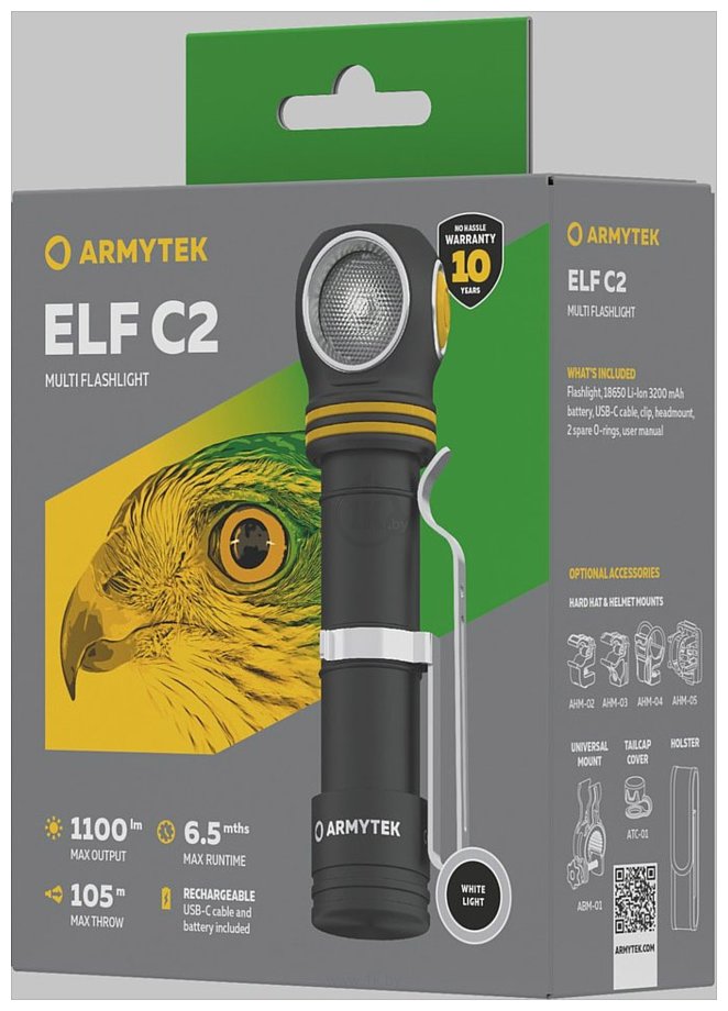 Фотографии Armytek Elf C2 USB-C (белый)