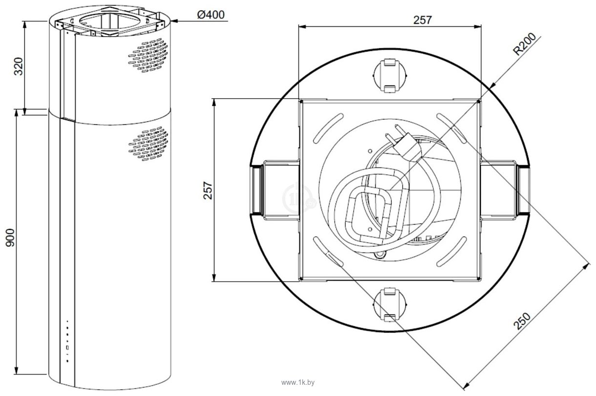 Фотографии Meferi TUBE40WH Isla Comfort Plus