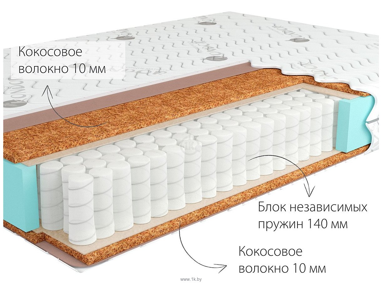 Фотографии Kondor Mister Hard 100x190 (трикотаж)