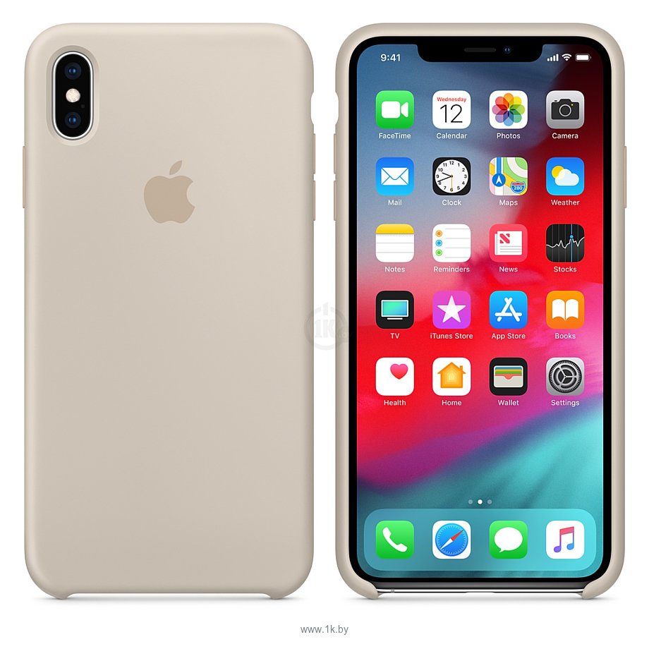 Фотографии Apple Silicone Case для iPhone XS Stone