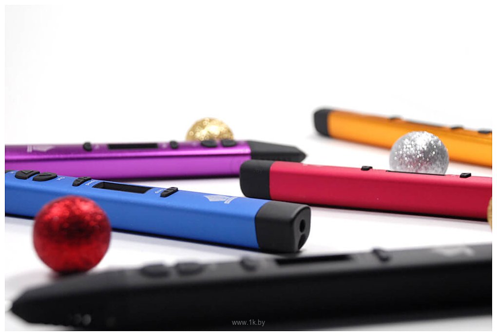 Фотографии Spider Pen Pro с OLED дисплеем (Violet Metallic)