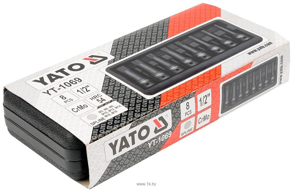 Фотографии Yato YT-1069 8 предметов