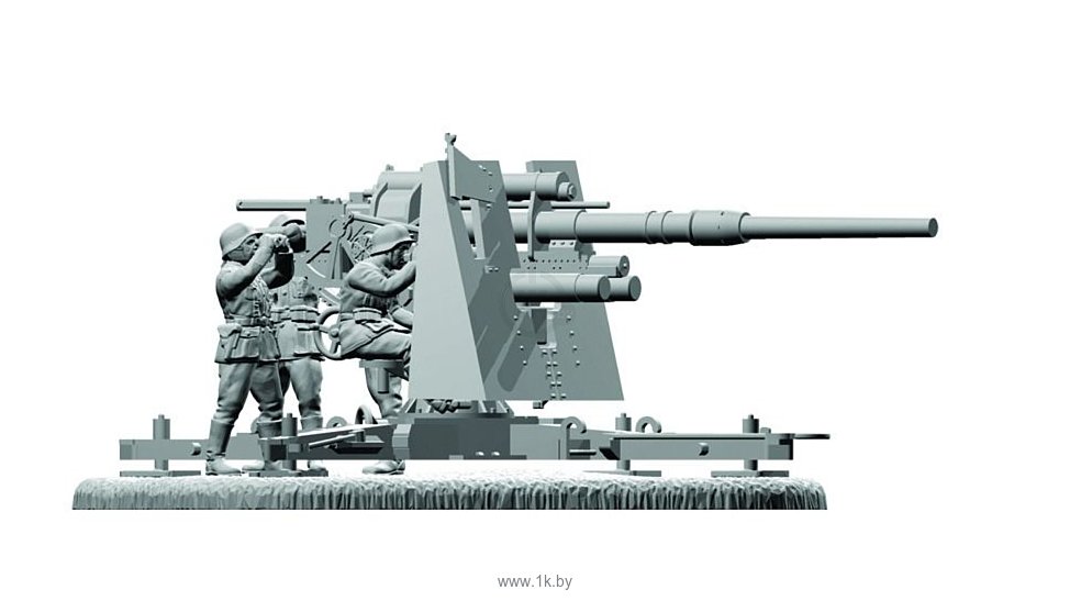 Фотографии Звезда Немецкое тяжелое зенитное орудие "FLAK 36/37"