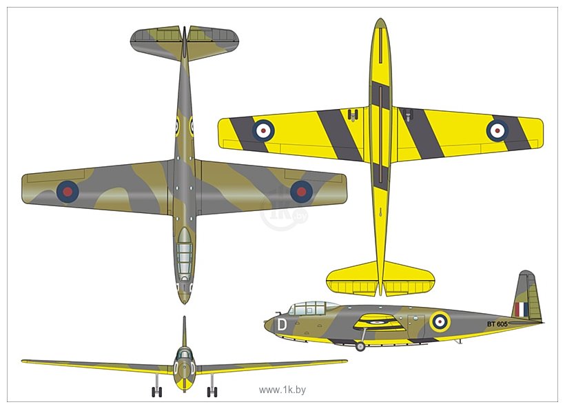 Фотографии ARK models AK 72009 Английский десантный планер GAL.48 «Хотспур» Mk.II