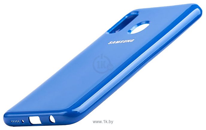 Фотографии EXPERTS Jelly Tpu 2mm для Samsung Galaxy A20/A30 (синий)