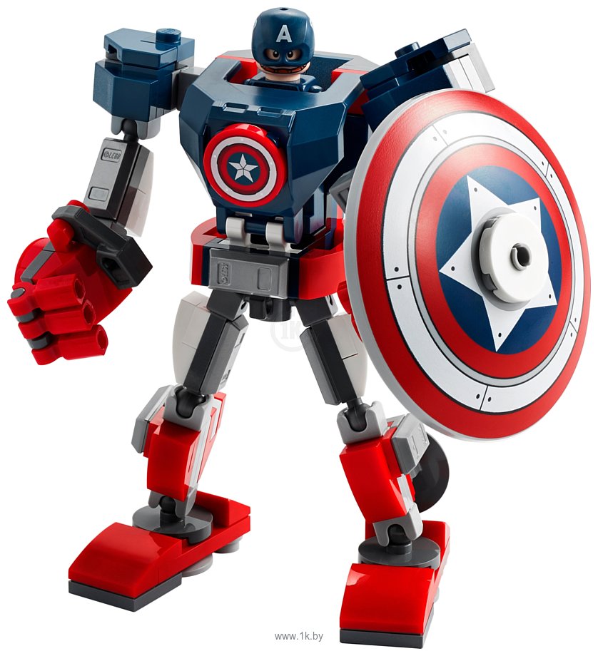 Фотографии LEGO Marvel Super Heroes 76168 Капитан Америка: Робот