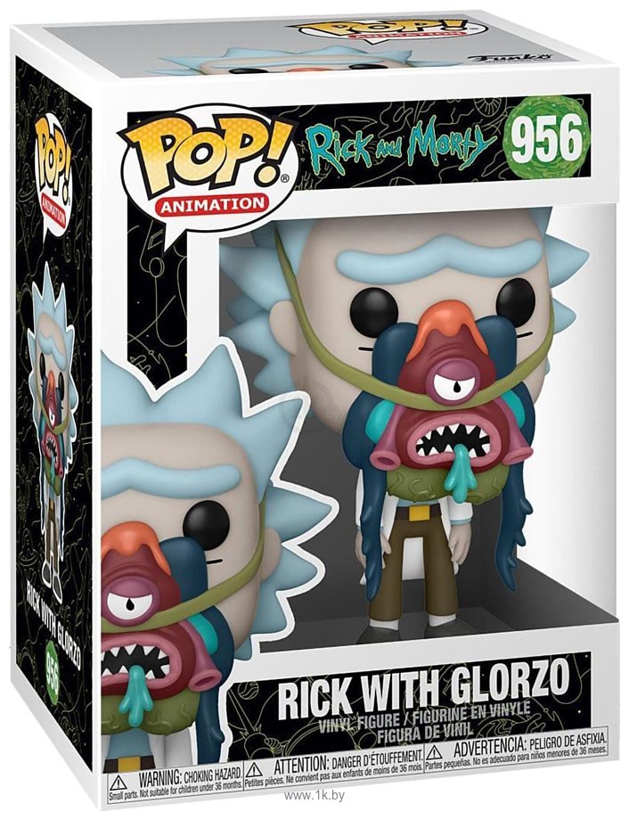 Фотографии Funko Animation Rick & Morty Rick w/ Glorzo 55250