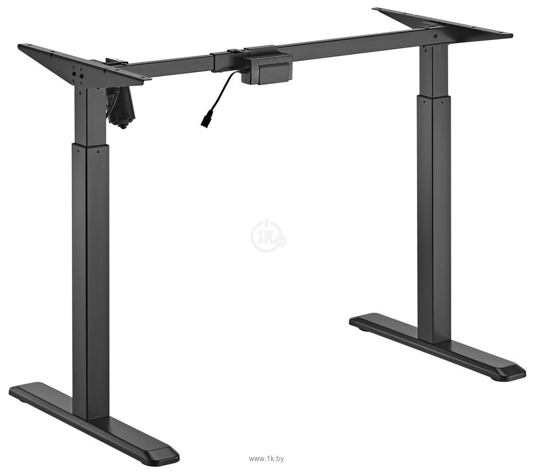 Фотографии ErgoSmart Electric Desk Prime 1200х650х18 мм (альпийский белый/черный)