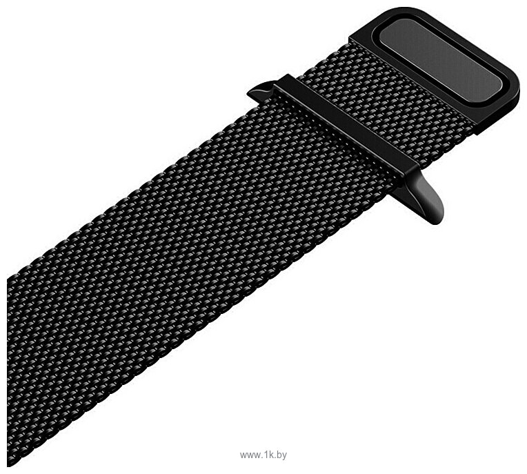 Фотографии Rumi Milanese loop металлический для Apple Watch 42/44/45mm (черный)