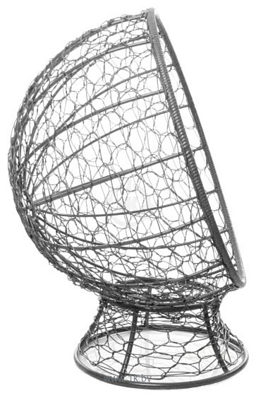 Фотографии M-Group Кокос на подставке 11590303 (серый ротанг/голубая подушка)