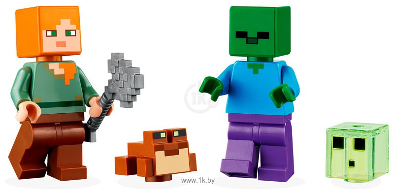 Фотографии LEGO Minecraft 21240 Приключение на болоте