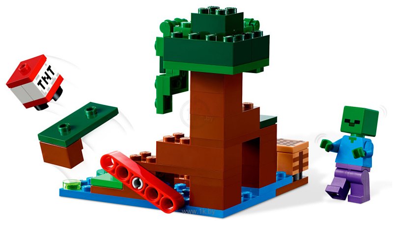 Фотографии LEGO Minecraft 21240 Приключение на болоте