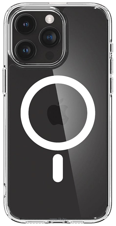 Фотографии Spigen Ultra Hybrid (MagFit) для iPhone 15 Pro ACS06715 (белый)