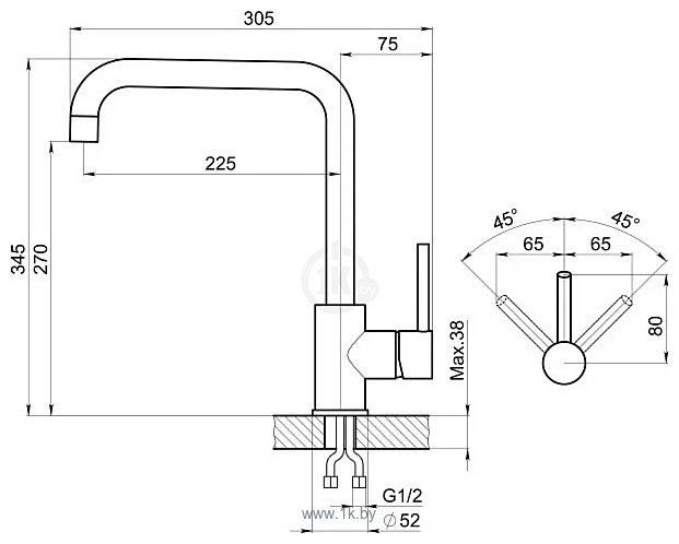 Фотографии Granula GR-7110 (графит матовый)