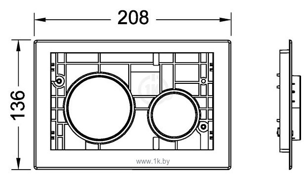 Фотографии Tece Клавиша модульной системы Loop 9240667