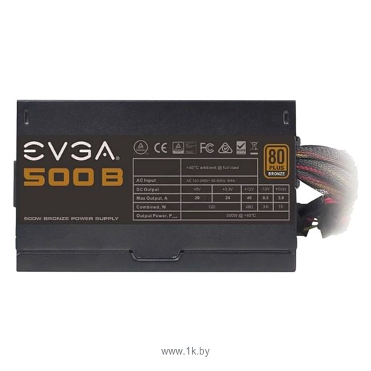 Фотографии EVGA B1 500W (100-B1-0500-K2)