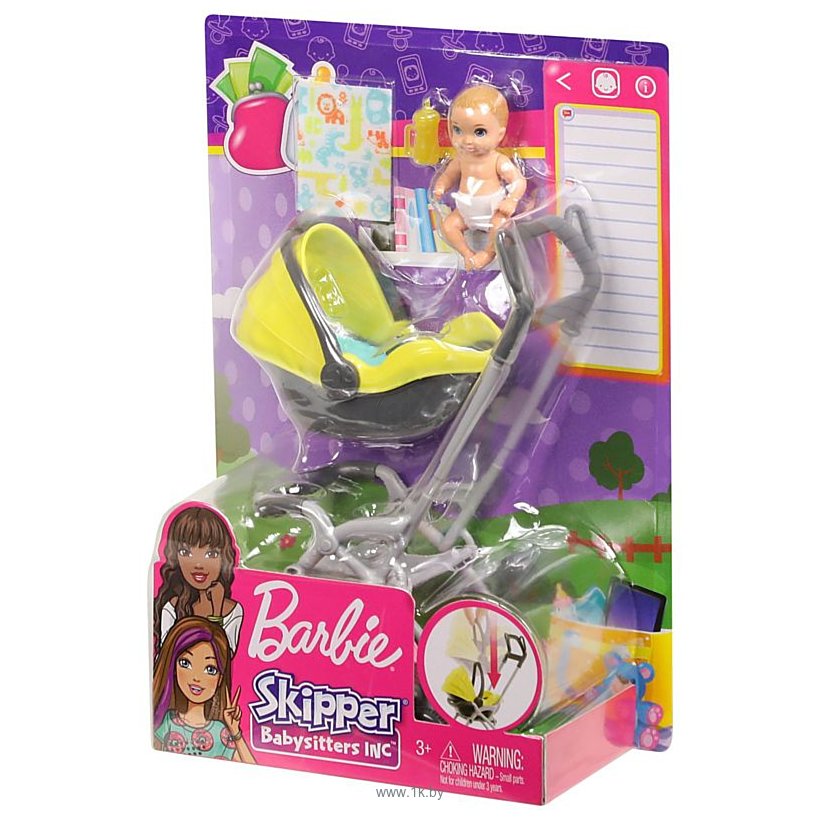 Фотографии Barbie Skipper Babysitters INC Doll & Playset GFC18