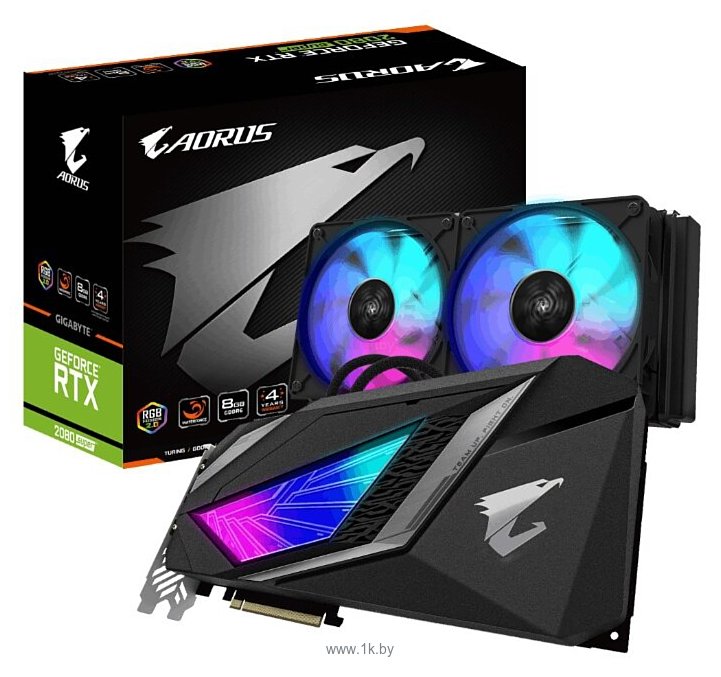 Фотографии GIGABYTE GeForce RTX 2080 SUPER AORUS WATERFORCE