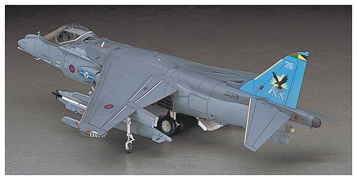 Фотографии Hasegawa Штурмовик Harrier Gr Mk.7 Royal Air Force