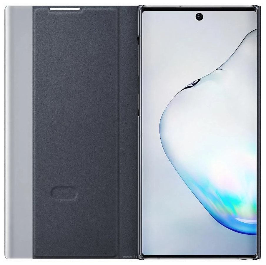 Фотографии Samsung Clear View Cover для Samsung Note10 Plus (черный)