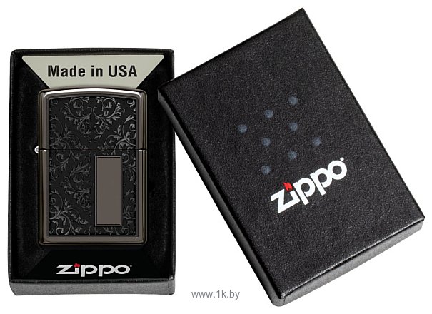 Фотографии Zippo Black Ice 49715