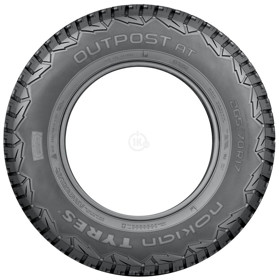 Фотографии Nokian Tyres Outpost AT 265/70 R16 112T