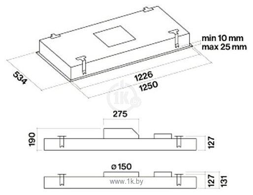 Фотографии FALMEC Skema 120 BK