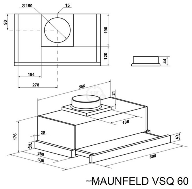 Фотографии MAUNFELD VSQ 60