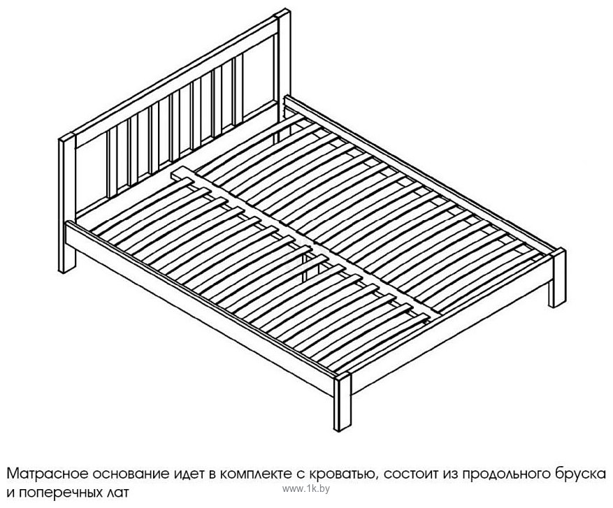 Фотографии Мебельград Слип 180x200 (орех темный)