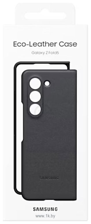 Фотографии Samsung Eco-Leather Case Z Fold5 (черный)