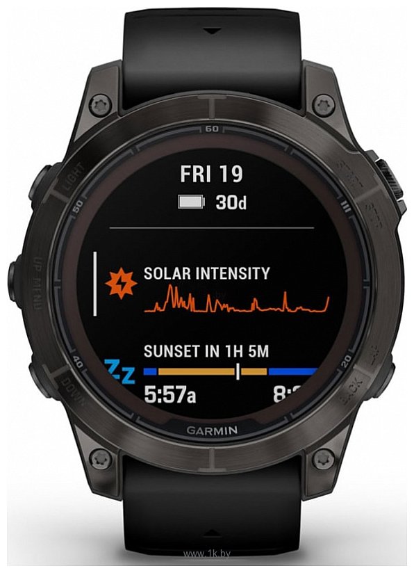 Фотографии Garmin Fenix 7 PRO Sapphire Solar Titanium DLC (010-02777-11)