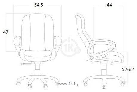 Фотографии CHAIRMAN 698 White (серый)