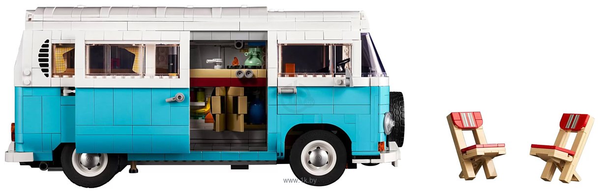 Фотографии LEGO Creator Expert 10279 Фургон Volkswagen T2 Camper