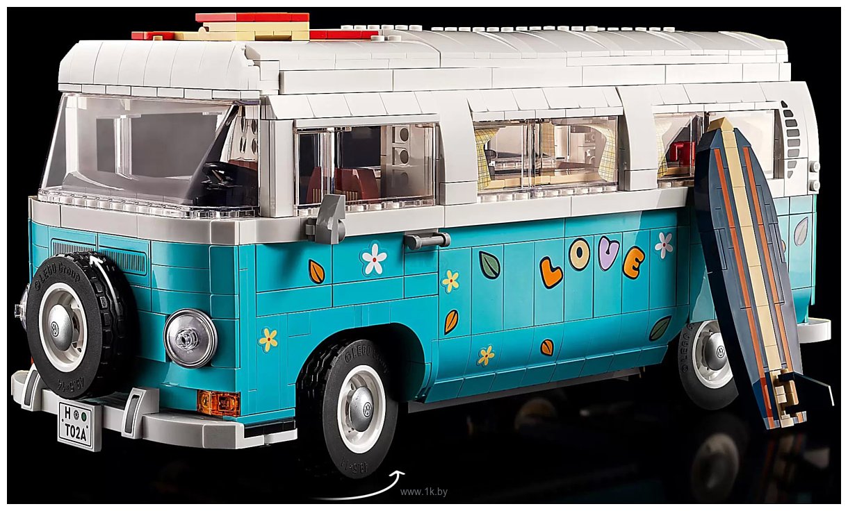 Фотографии LEGO Creator Expert 10279 Фургон Volkswagen T2 Camper