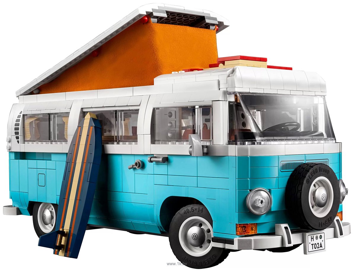 Фотографии LEGO Creator Expert 10279 Фургон Volkswagen T2 Camper