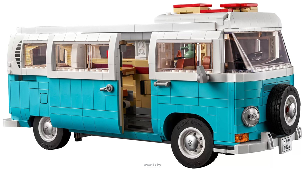 Фотографии LEGO Creator Expert 10279 Фургон Volkswagen T2 Camper