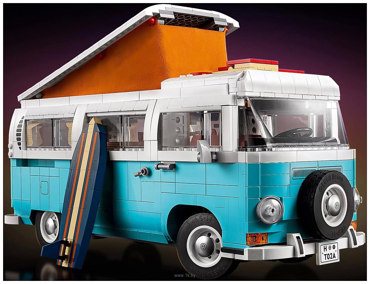 Фотографии LEGO Creator Expert 10279 Фургон Volkswagen T2 Camper