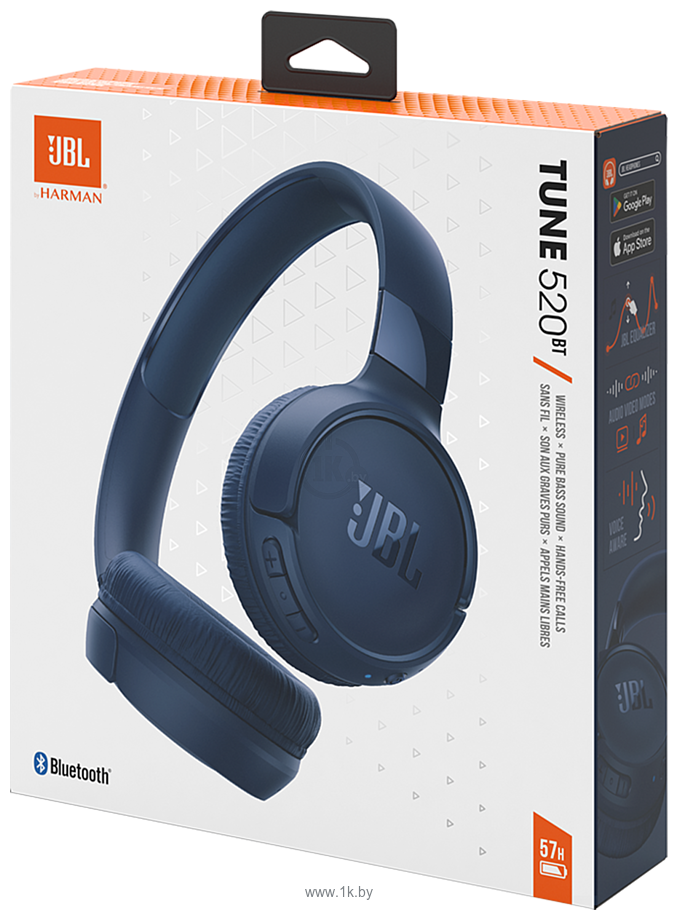 Фотографии JBL Tune 520BT (темно-синий)