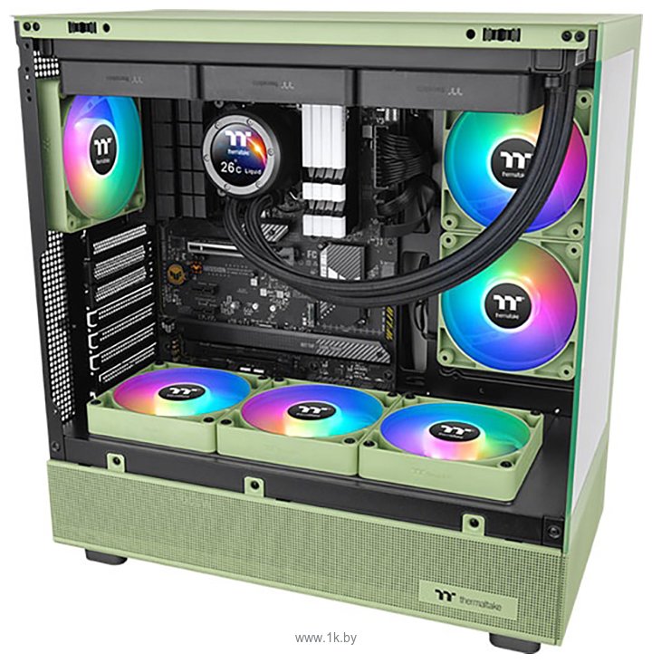 Фотографии Thermaltake CT120 Sync Reverse ARGB 2-Fan Pack CL-F200-PL12MG-A