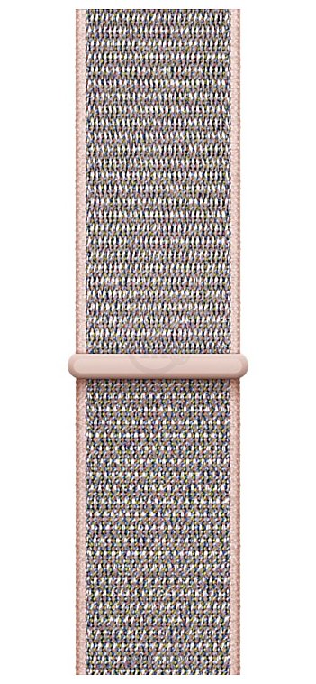 Фотографии Apple из плетеного нейлона 42 мм (розовый песок) MQW92