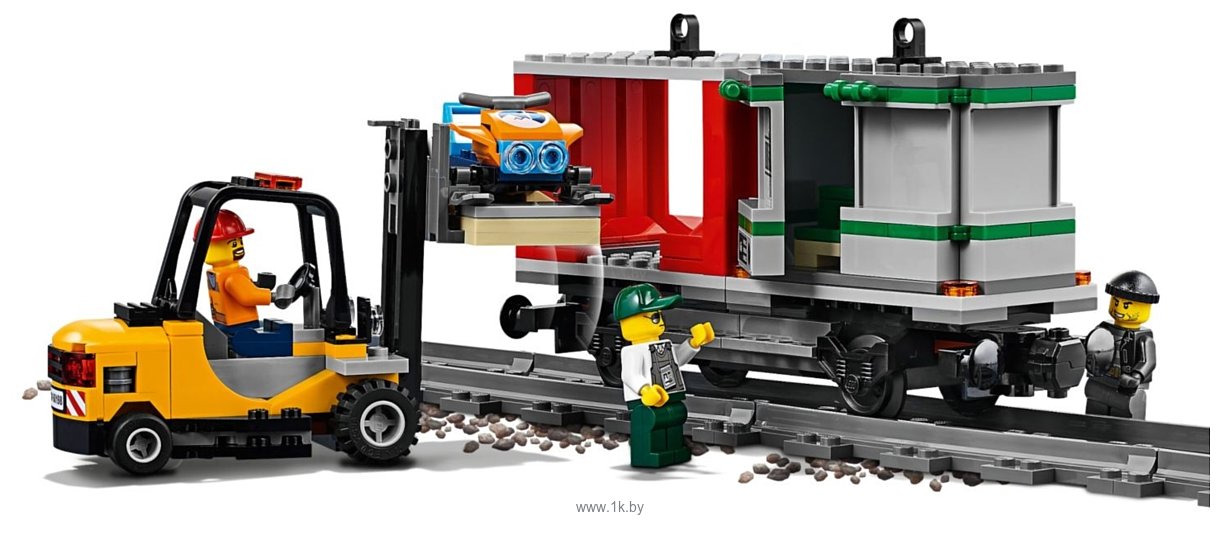 Фотографии LEGO City 60198 Грузовой поезд