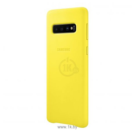 Фотографии Samsung Leather Cover для Samsung Galaxy S10 (желтый)