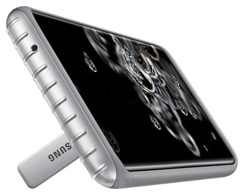 Фотографии Samsung Protective Standing Cover для Galaxy S20 Ultra (серебристый)
