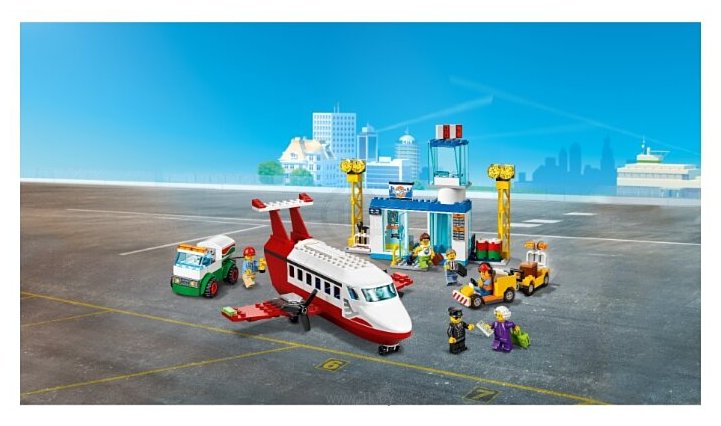 Фотографии LEGO City 60261 Городской аэропорт