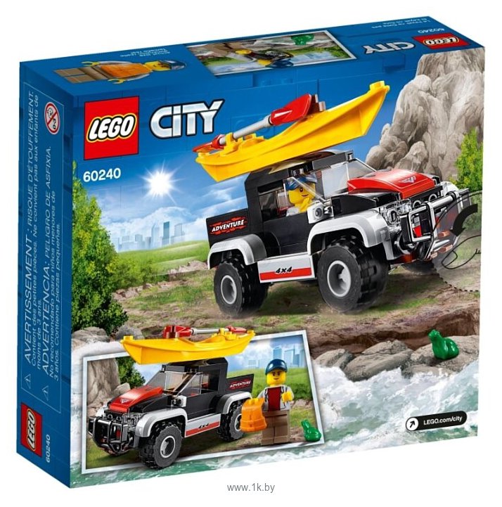 Фотографии LEGO City 60240 Сплав на байдарке