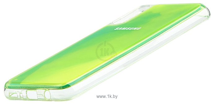 Фотографии EXPERTS Neon Sand Tpu для Samsung Galaxy A70 (зеленый)
