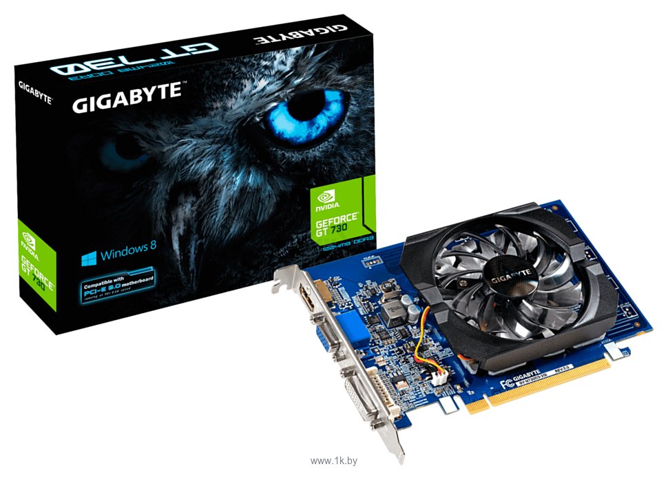 Фотографии GIGABYTE GeForce GT 730 2GB (GV-N730D3-2GI) rev. 2.0