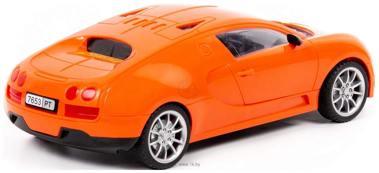 Фотографии Полесье Элит-V1 автомобиль легковой инерционный 87881 (оранжевый)