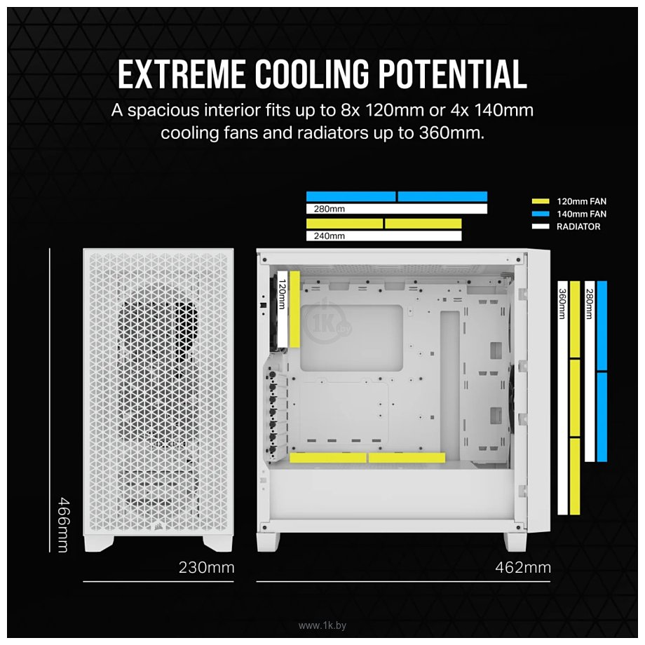 Фотографии Corsair 3000D Airflow CC-9011252-WW